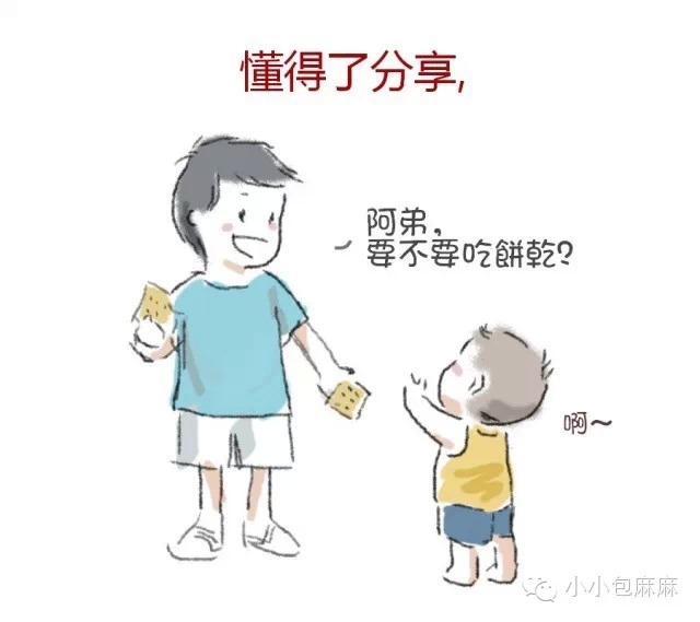 NYC纽约国际上海松江东鼎早教中心二胎的感人漫画