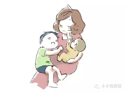 NYC纽约国际上海松江东鼎早教中心二胎的感人漫画