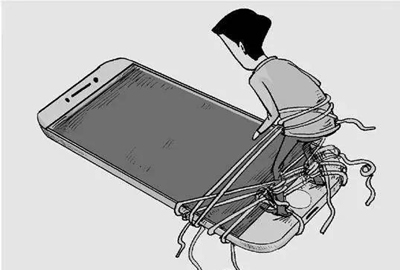 想毁掉一个孩子，就给他一部手机