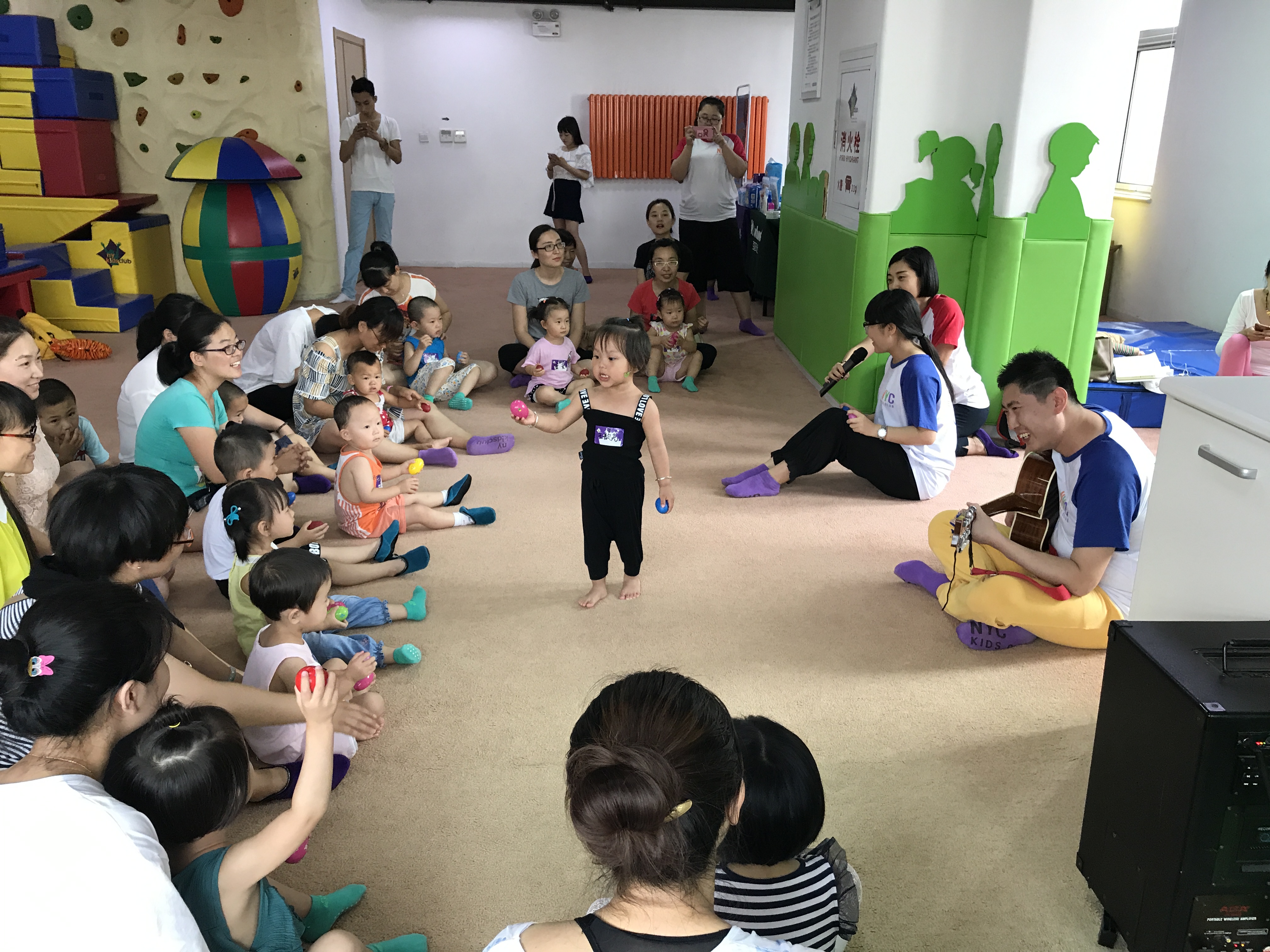 NYC纽约国际唐山福地早教中心亲子瑜伽精彩回顾