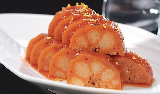饮食营养,宝宝食谱,桂花糖藕