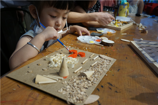 NYC纽约国际杭州城东早教中心小小木工艺术贴画回顾（下）