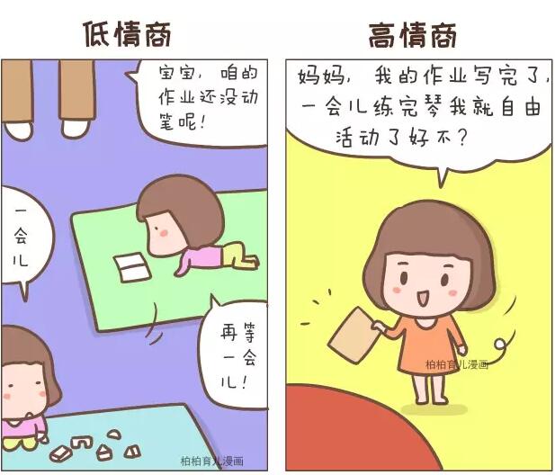 8张对比图告诉你，你家孩子是高情商还是低情商