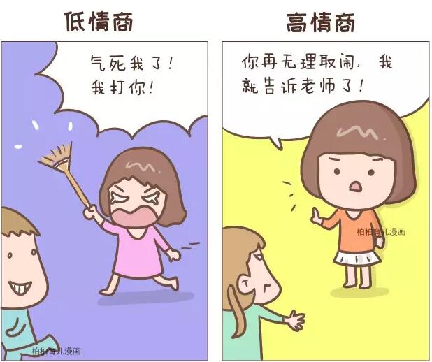 8张对比图告诉你，你家孩子是高情商还是低情商