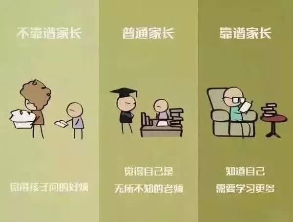 你是靠谱的家长吗？对照看看你属于哪一种