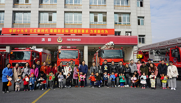 NYC纽约国际杭州滨江早教中心：小小消防员活动回顾