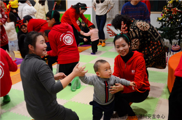 NYC纽约国际湖州安吉早教中心圣诞节派对