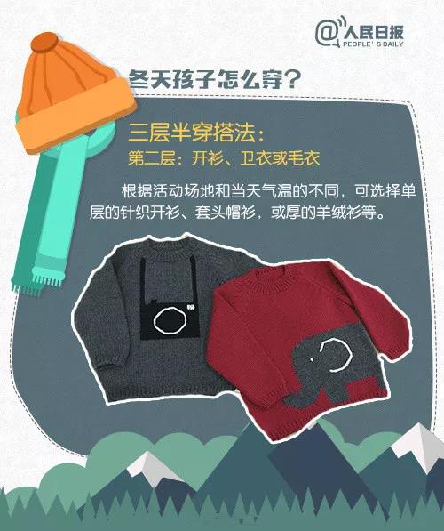 冬天这么穿，宝宝不生病