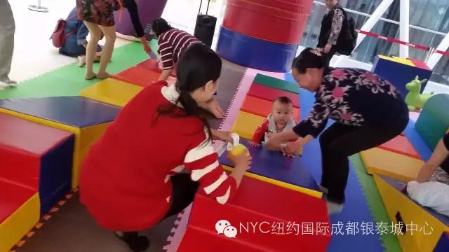 NYC纽约国际成都银泰城早教中心：NYC欢乐爬爬赛又开始报名啦！