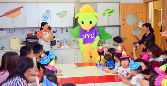 NYC成都银泰城早教中心活动回顾五月冰淇淋生日派对！