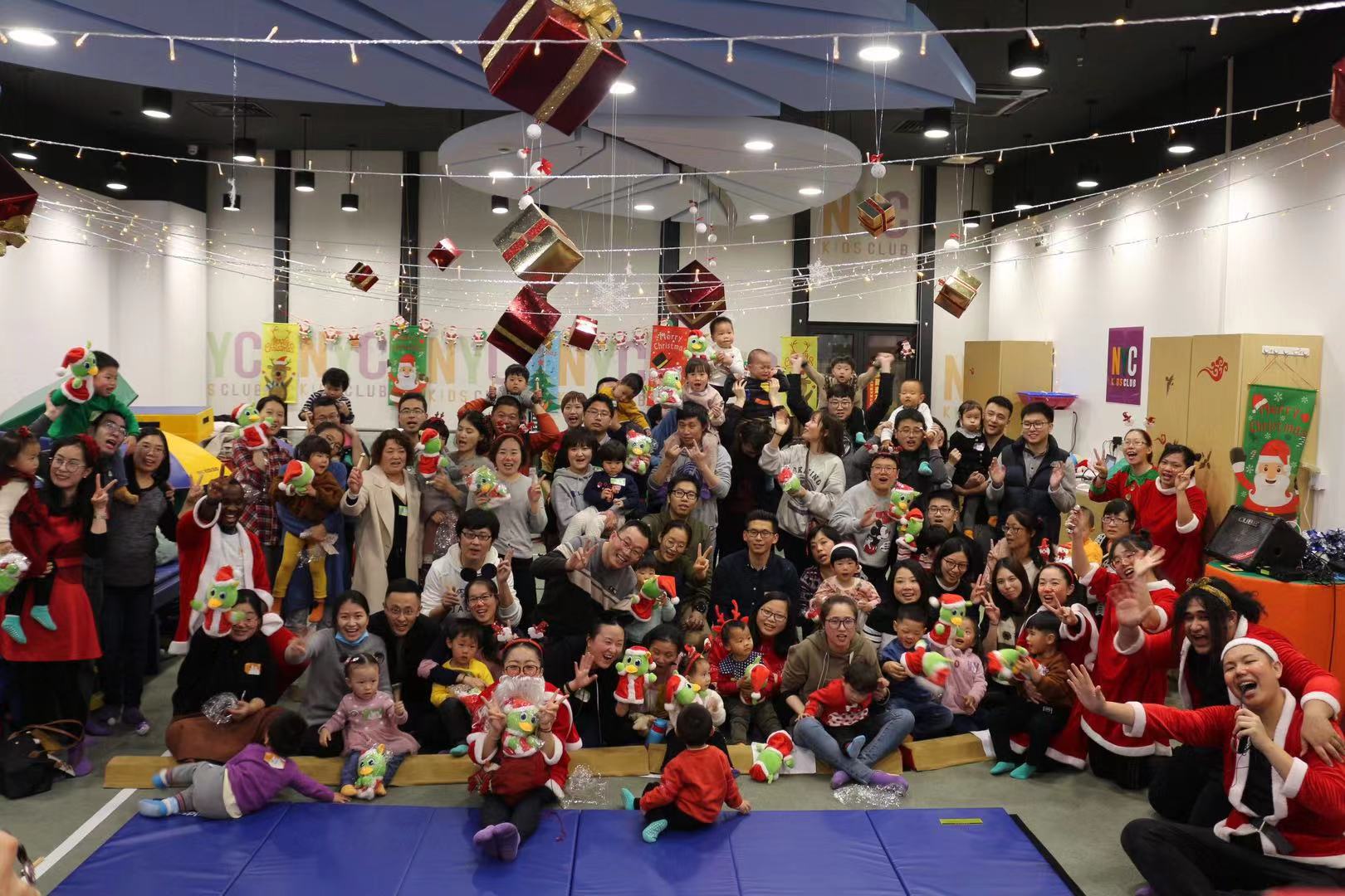 NYC纽约国际，上海松江早教中心，梦幻童话温馨圣诞，活动回顾